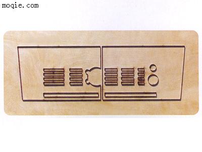 薄模开关模切版